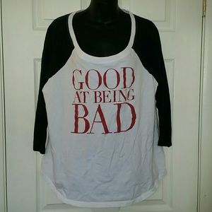 Plus size jersey t shirt